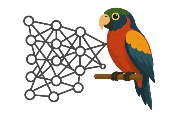 Stochastischer Papagei mit neuronalem Netz
